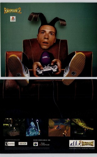 Pubblicità rayman - rayman, 2