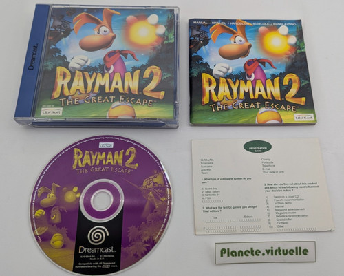 Rayman the great escape - rayman, 2