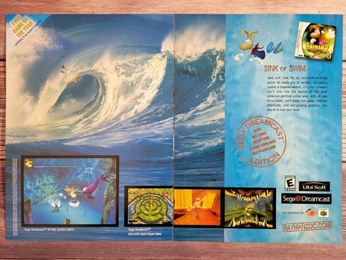 Rayman sega dreamcast ps2 - rayman, 2