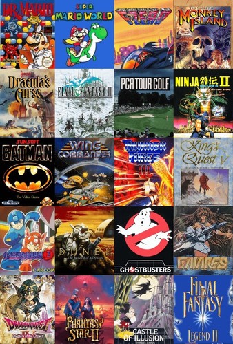 Poster pubblicità gioco nes - pubblicità,