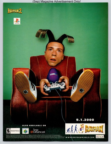 Rayman playstation dreamcast - 2,